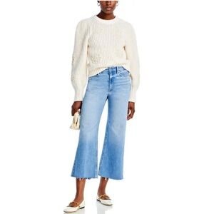 Paige Anessa Ankle Length Wide Leg Jeans Size 28 Helena